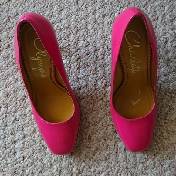 CHARLOTTE OLYMPIA Fuchsia Pumps size 36.5 - Picture 5 of 16